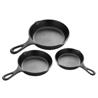 Hot Sale Factory Wholesale Cast Iron Cookware Sets Nonstick Cast Iron Skillet