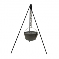 Cast Iron Camping Tripod for Outdoor Campfire Cooking