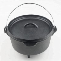 Cast Iron Dutch Oven with Three Legs