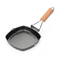 Outdoor BBQ Square Camping Grill Pan